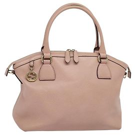 Sac à main en cuir GUCCI Outlet Rose Or 449651 Auth bs26235 Rose Doré