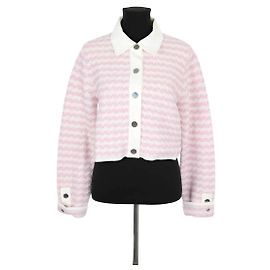 Claudie Pierlot Chaleco de algodón rosa Rosa