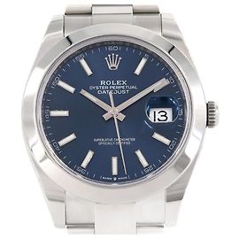 Rolex Datejust Bleu