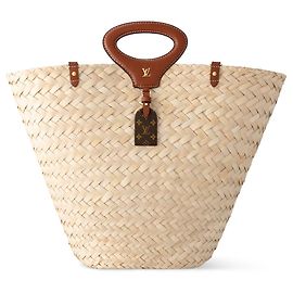 Louis Vuitton Rivage GM Handtasche Beige Beige