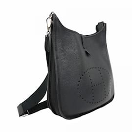 Hermès-Sac à épaule Hermes Evelyn 3PM-Noir