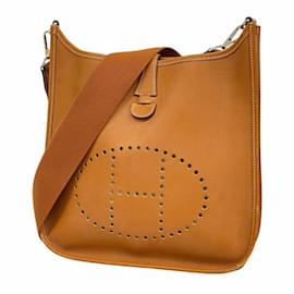 Hermès-Sac à épaule Hermes Evelyn 1PM-Doré
