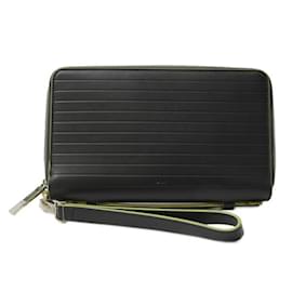 Christian Dior-Christian Dior Men's Long Leather Wallet-Black
