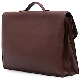 Hermès-Sac à dépêches 41 en Togo marron Hermès-Marron