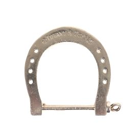 Tiffany & Co Portachiavi in argento a forma di ferro di cavallo Tiffany Argento