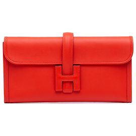 Hermès Rojo Swift Jige Elan 29 Roja