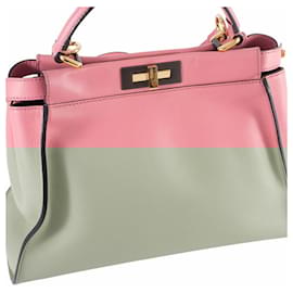 Fendi-Fendi Peekaboo Handbag-Pink