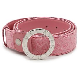 Bulgari Cinto Bvlgari Mania com fivela redonda Rosa