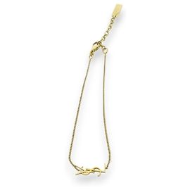 Pulsera de oro Yves Saint Laurent Dorado