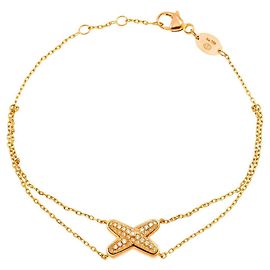 Bracciale in diamante CHAUMET Giochi di Legami D'oro