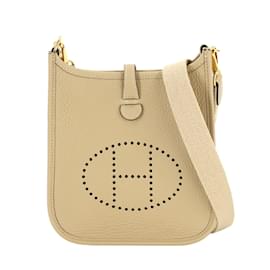 Hermès-Sac à bandoulière Hermes Evelyne TPM Amazon-Beige