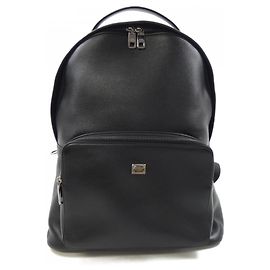 Dolce & Gabbana Black Backpack Black