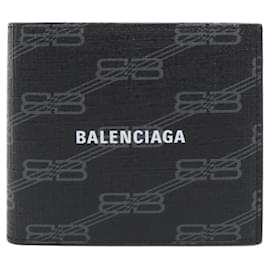 Balenciaga-Balenciaga Bill Wallet-Brown,Black