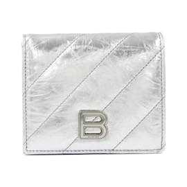 Balenciaga-Balenciaga Crash 766461 210IW Wallet-Silvery