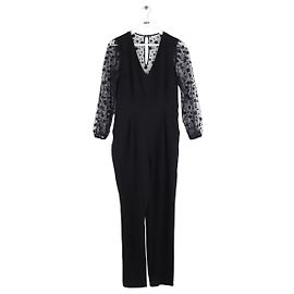 Claudie Pierlot Schwarzes Kleid Schwarz