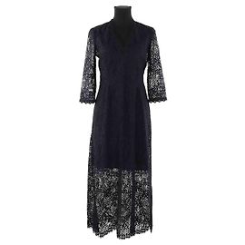 Claudie Pierlot Schwarzes Kleid Schwarz