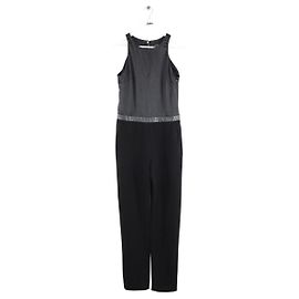 Maje Schwarzer Jumpsuit Schwarz