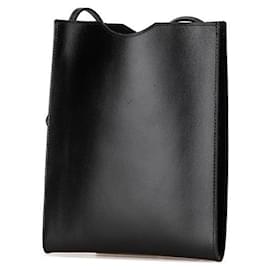 Hermès-Sac à épaule en box calf Onimetou d'Hermès-Noir