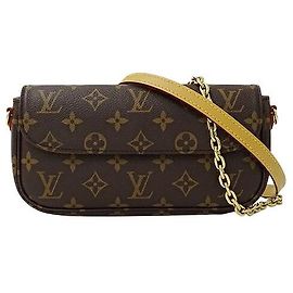 Bolsa de Ombro 2 em 1 Monograma Louis Vuitton Ivy Marrom
