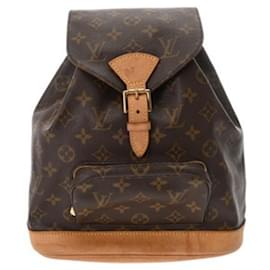 Louis Vuitton-Louis Vuitton Monogram Mini Montsouris Backpack-Brown,Monogram