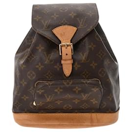Louis Vuitton-Louis Vuitton Monogram Mini Montsouris Backpack-Brown,Monogram