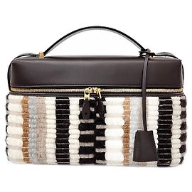 LORO PIANA Borsa Extra in Pelliccia L27 (10183732) Multicolore