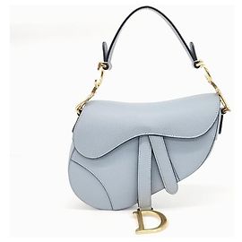 Bolsa Mini Saddle Christian Dior (3510910) Azul