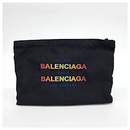 Balenciaga-Clutch de tecido BALENCIAGA (10166602)-Preto