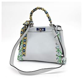 Fendi-Fendi Peekaboo Regular (8bn290)-Blue