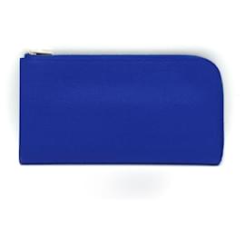 Hermès-Portefeuille Long Bearn Twist Remix HermèS (D) (5669765)-Bleu