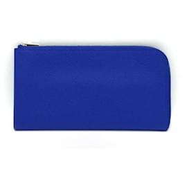 Hermès-Portefeuille Long Bearn Twist Remix HermèS (D) (5669765)-Bleu