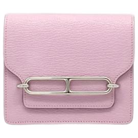 Hermès-Portefeuille compact slim Roulis Hermès (Z) (1802237)-Argenté
