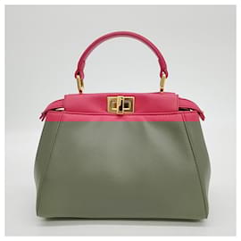 Fendi-Fendi Peekaboo Mini (4165562)-Pink