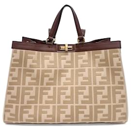 Fendi-Fendi Peekaboo X Medium (8bh374) (10155795)-Brown