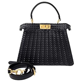 Fendi-Fendi Peekaboo I See U Medium (8bn321) (10115103)-Black