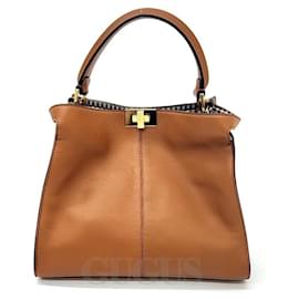 Fendi-Fendi Peekaboo X Light Medium-Brown
