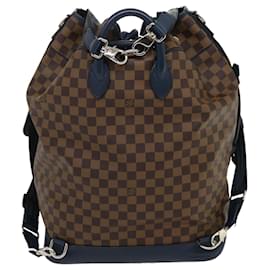 Louis Vuitton-Louis Vuitton Dauphine Backpack Damier Azur N41024-Other