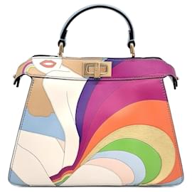 Fendi-Fendi Peekaboo I See U Small (8bn327) (10039584)-Blue
