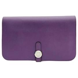 Hermès-Portefeuille Dogon HermèS (T) (1703405)-Violet