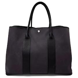 Hermès-Sac Voyage Hermes Garden Party 49 (B) (10144740)-Noir