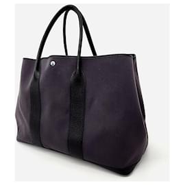 Hermès-Sac Voyage Hermes Garden Party 49 (B) (10144740)-Noir