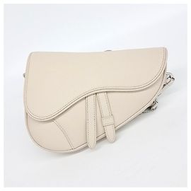 CHRISTIAN DIOR Sac Mini Saddle Dior Homme (10015643) Blanc