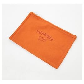Hermès-Pochette en tissu HermèS (4514680)-Multicolore