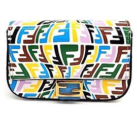 Charm per borsa Fendi Nano Baguette e mini borsa a tracolla (2976932) Multicolore