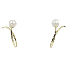 TASAKI A Balance Perlenohrringe Au750 Weiß