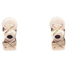 Orecchini Chanel Coco Crush in oro D'oro Metallico