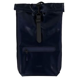 Rolltop Rucksack W3 Backpack - RAINS - Synthetic - Blue Blue