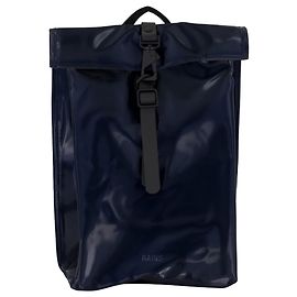 Rolltop Rucksack Mini W3 Backpack - RAINS - Synthetic - Blue Blue