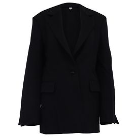 Loewe Tailored Jacket in Black Wool Black