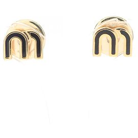 Orecchini Miu Miu JO9112F6TF0002 D'oro Metallico